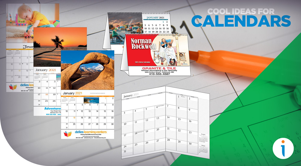 Cool Calendar Design Ideas for Even the Blandest Brands