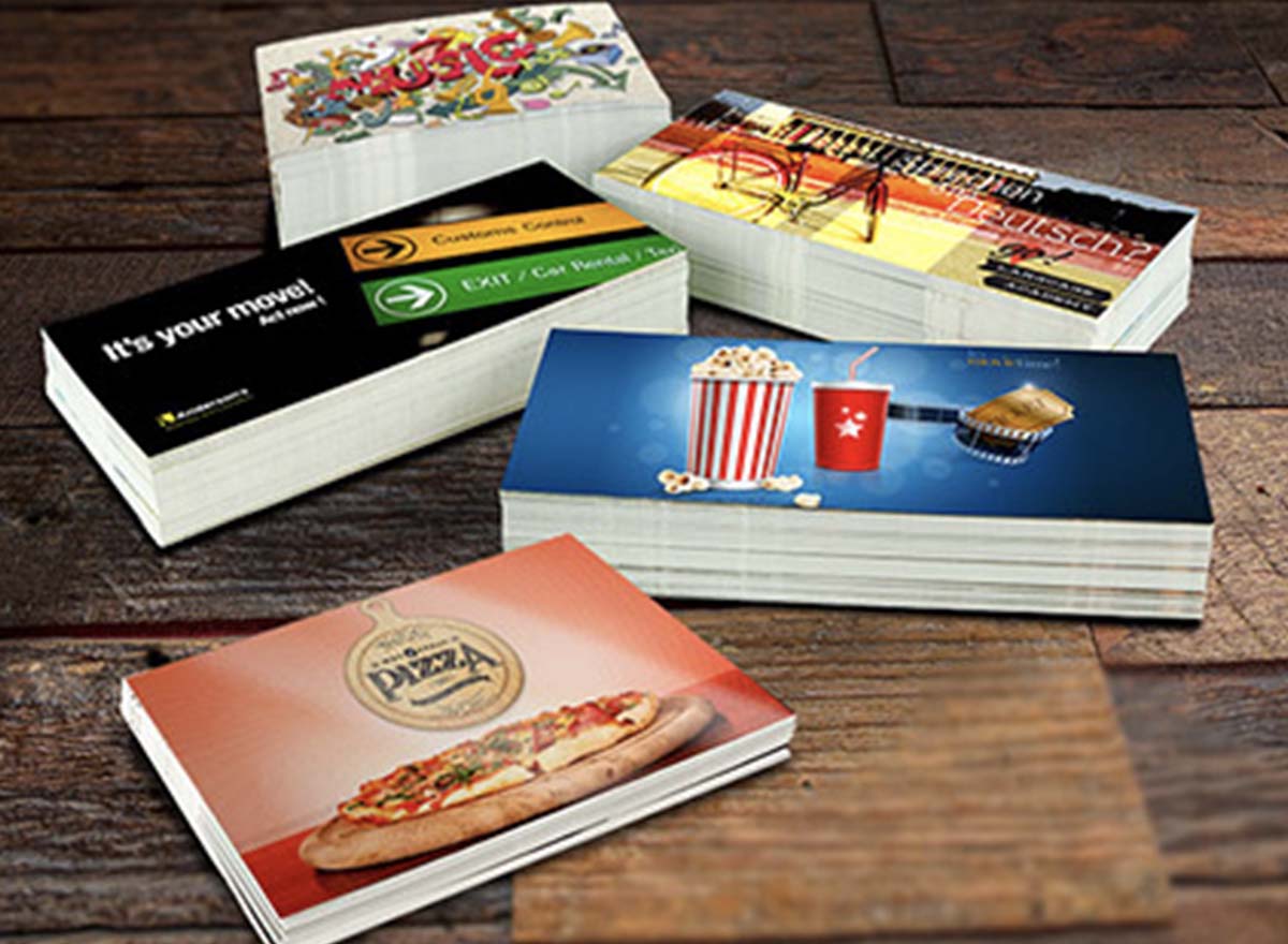 Marketing Materials Printing - Postcards